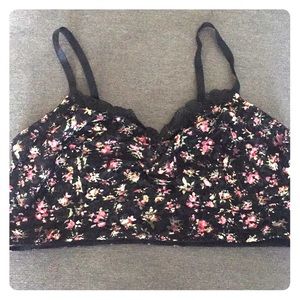 Lovesick floral lace bralette